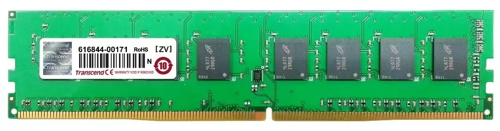 Оперативная память Transcend 4ГБ DDR4-2666MHz, CL19, 1.2V