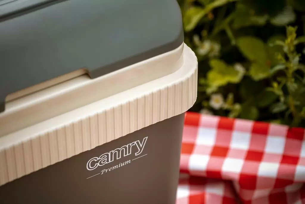 Портативный холодильник Camry CR-8065, серый/белый