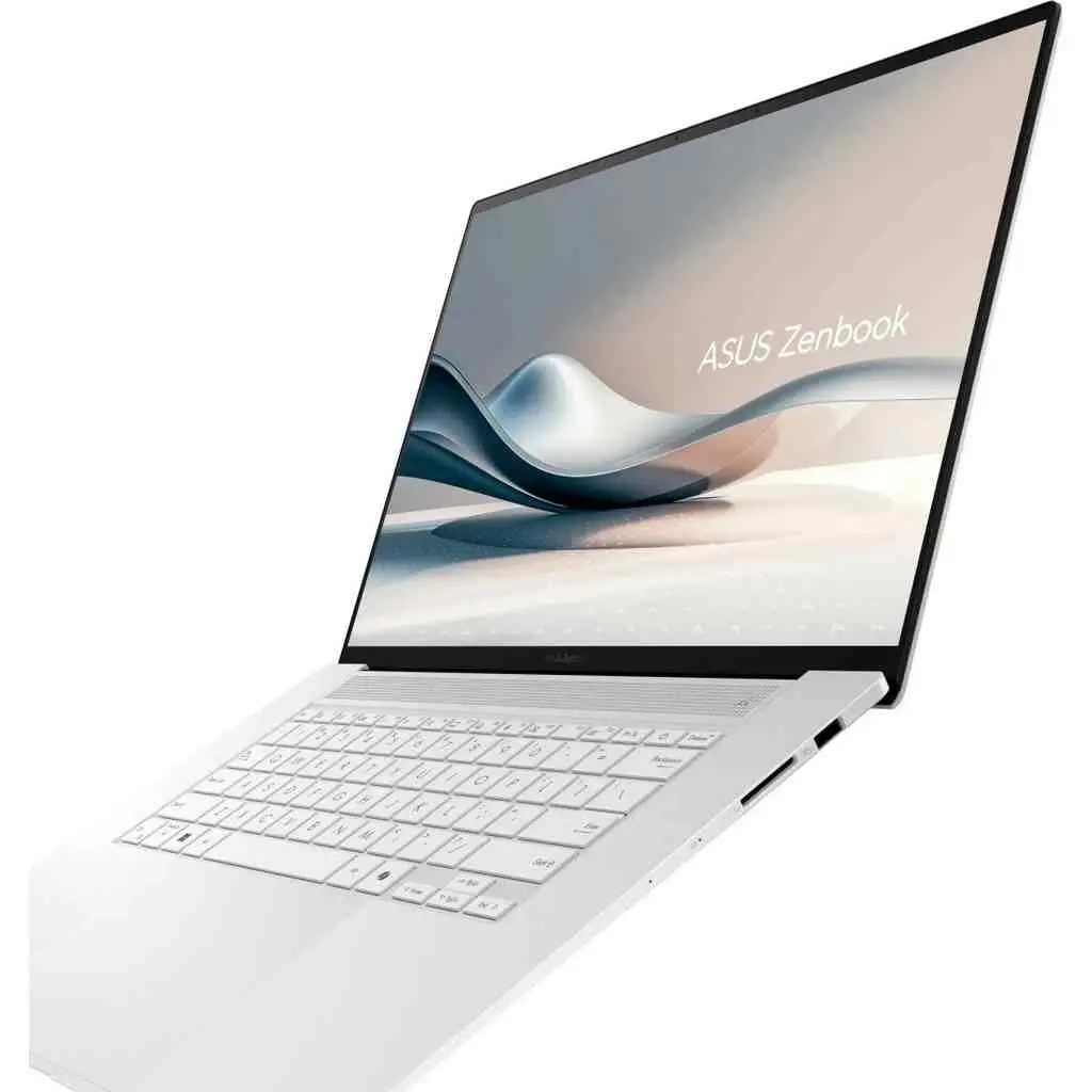Ноутбук Asus Zenbook S 16 OLED UM5606WA (16.0"/3K/Ryzen AI 9 365/24GB/1TB/Radeon Graphics/Win 11), белый на tehnoparc.md Ноутбук Asus Zenbook S 16 OLED UM5606WA (16.0"/3K/Ryzen AI 9 365/24GB/1TB/Radeon Graphics/Win 11), белый