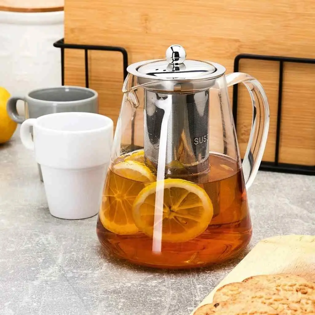 Ceainic pentru infuzie Tadar Tibi 1.3L, transparent