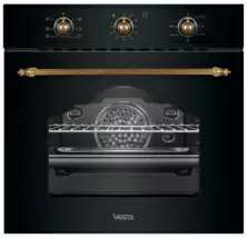 Электрический духовой шкаф Vesta BO60MCE/RBL, черный