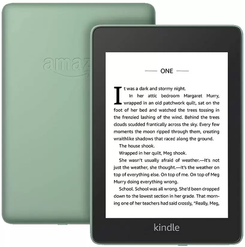 Электронная книга Amazon Kindle Paperwhite 2018 8ГБ, зеленый