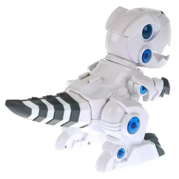 Робот Rastar Intelligent Dinosaur Infrared, белый
