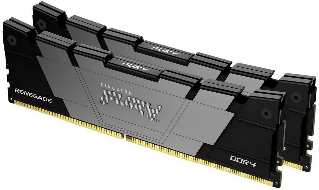 Оперативная память Kingston Fury Renegade 64GB (2x32GB) DDR4-3200MHz, CL16-19-19, 1.35V