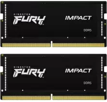 Memorie SO-DIMM Kingston Fury Impact 32GB (2x16GB) DDR5-6000MHz, CL38, 1.35V