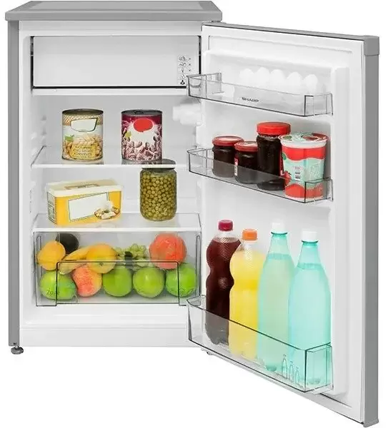 Холодильник Sharp SJUF088M4SEU, серебристый