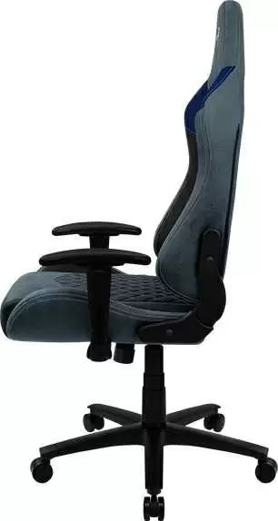 Компьютерное кресло AeroCool Duke, черный/синий
