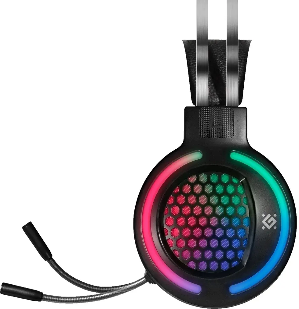 Наушники Defender Pyro RGB, черный