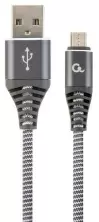 USB Кабель Cablexpert CC-USB2B-AMmBM-1M-WB2, серый