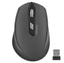 Mouse Natec Siskin, negru/gri