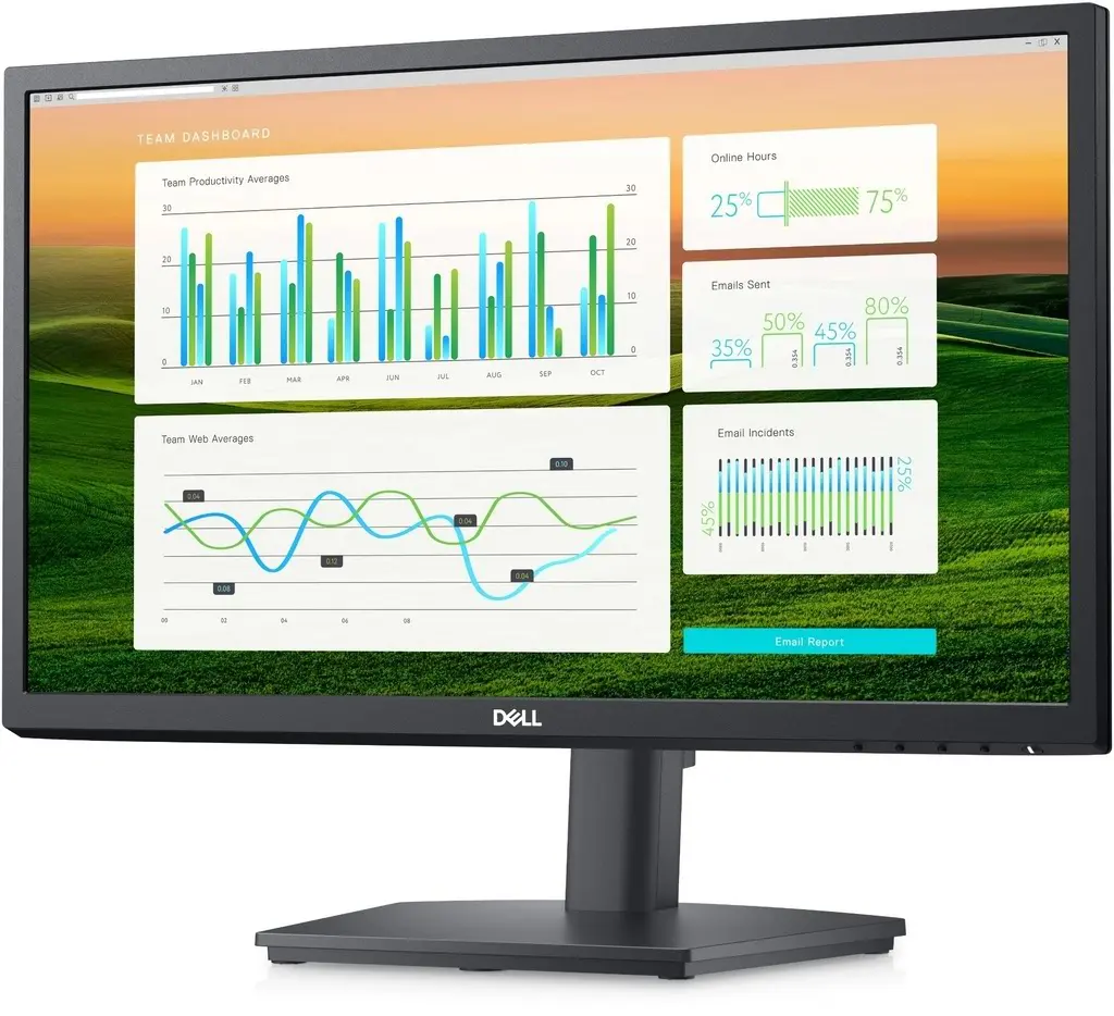 Монитор Dell E2222HS, черный