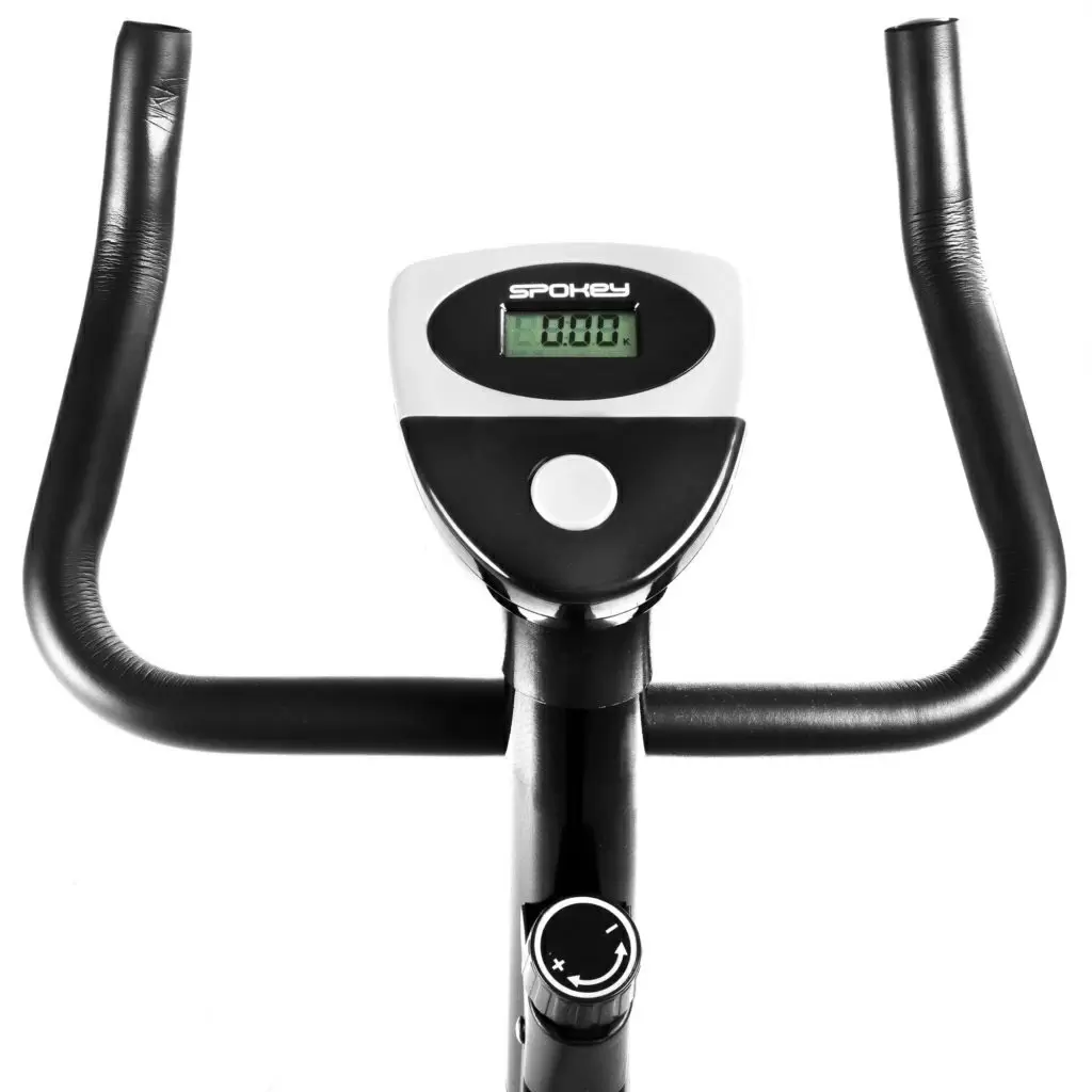 Bicicletă fitness Spokey Onego, alb/negru