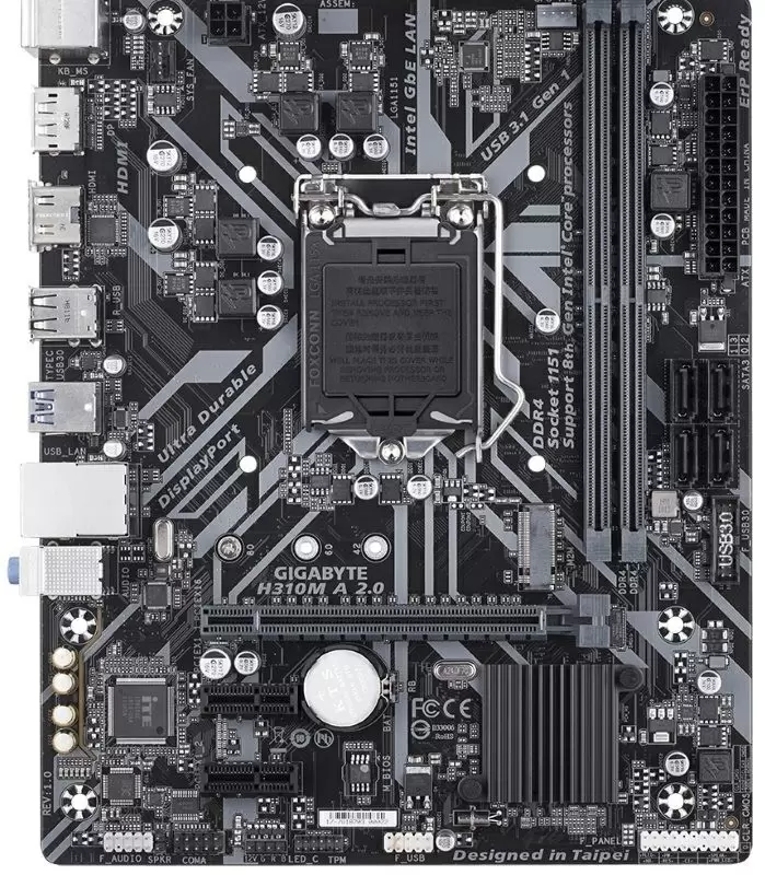 Placă de bază Gigabyte H310M A 2.0