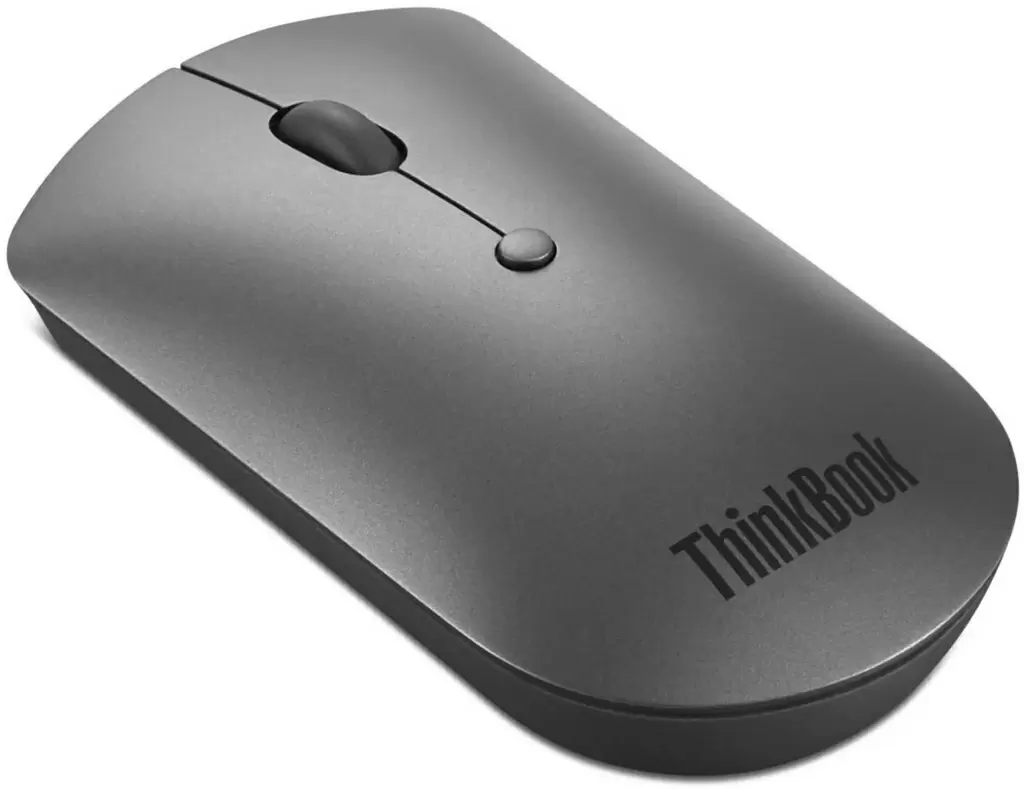 Mouse Lenovo ThinkBook Silent, gri