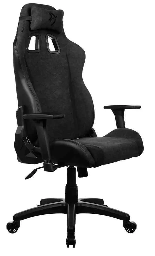 Scaun gaming Arozzi Avanti SoftFabric, gri închis