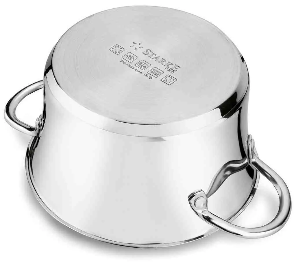 Set vase de gătit Starke Pro Sintesi 10pcs, inox