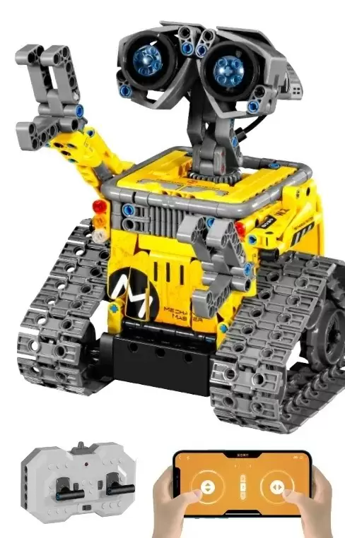 Радиоуправляемая игрушка XTech R/C Robot 3 in 1 452 дет., желтый