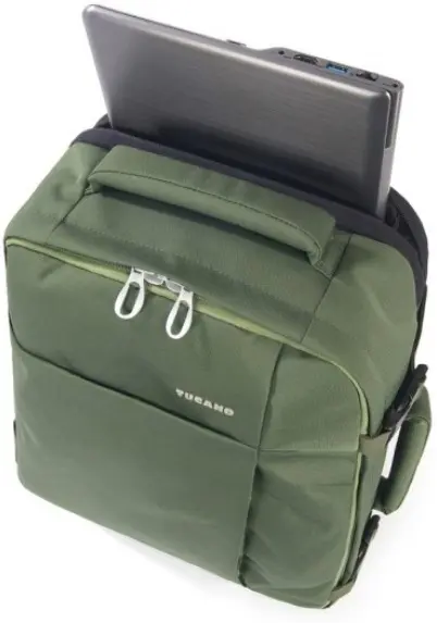Rucsac Tucano Tugo M Cabbin Luggage, verde pe tehnoparc.md Rucsac Tucano Tugo M Cabbin Luggage, verde