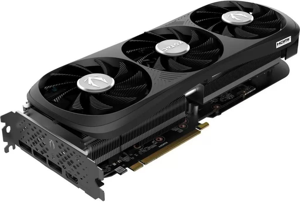 Placă video Zotac GeForce RTX 4070 Super Trinity Black Edition 12GB GDDR6X