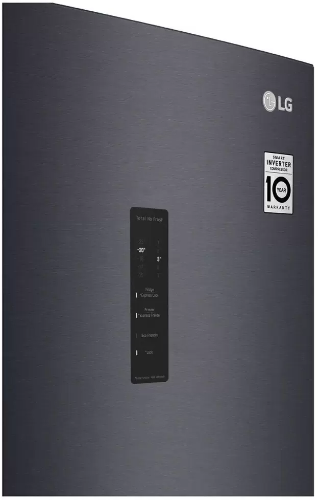 Холодильник LG GA-B509CBTL, черный