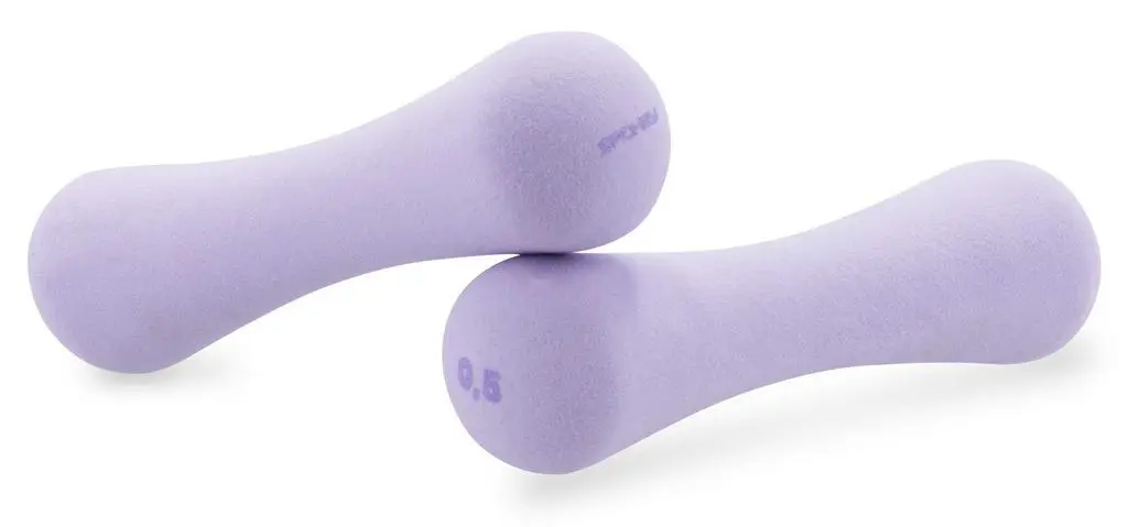 Halteră Spokey Bone 2x0.5kg, violet