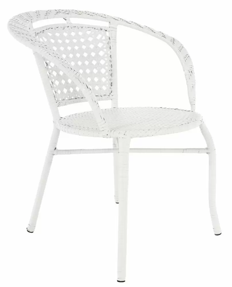 Набор садовой мебели Mobhaus Jenar стол/2 кресла, белый