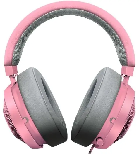 Căşti Razer Kraken Quartz, roz
