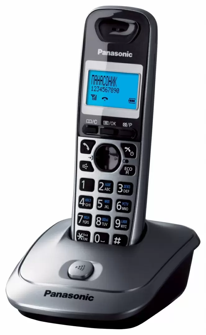 Радиотелефон Panasonic KX-TG2511UAM, серый металлик