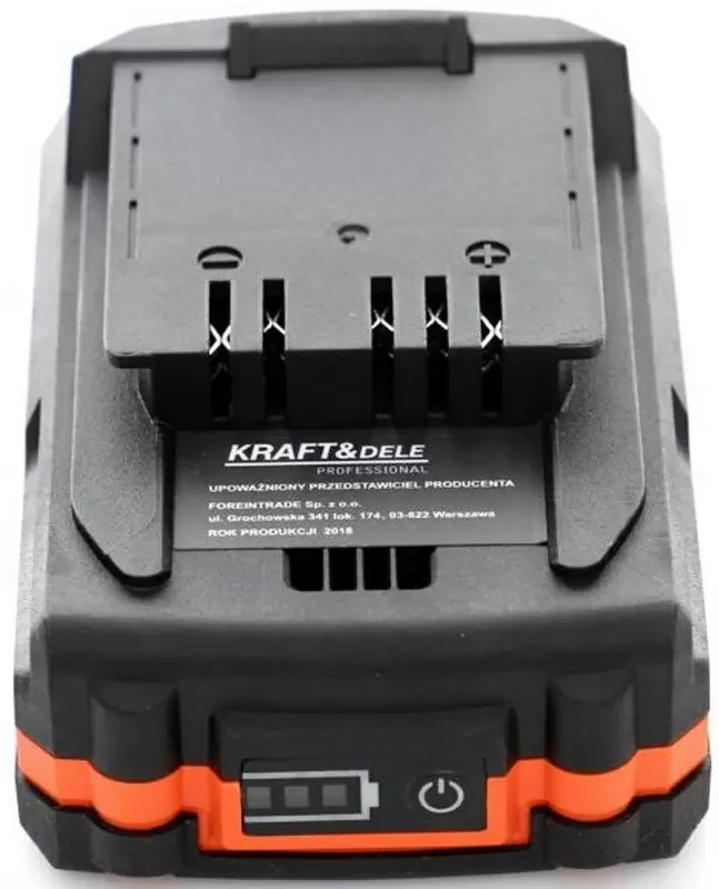 Acumulator pentru scule electrice Kraft&Dele Proseries KD1778 18V 2Ah