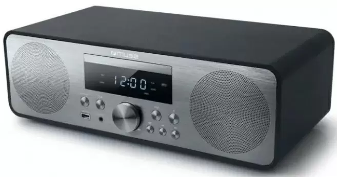 Radio portabil Muse M-880 BTC, gri