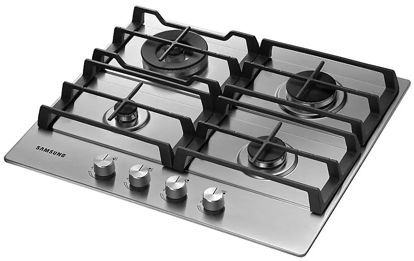 Plită incorporabilă cu gaz Samsung NA64H3030AS/WT, inox