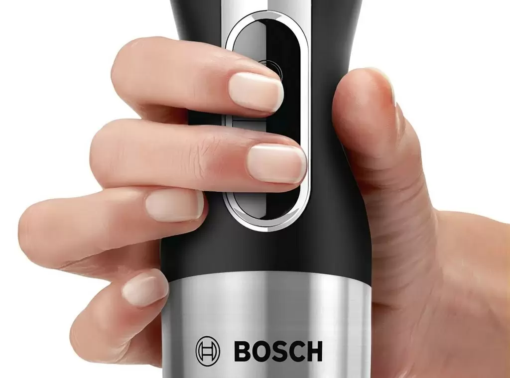 Блендер Bosch MSM6S90B, нержавеющая сталь/черный