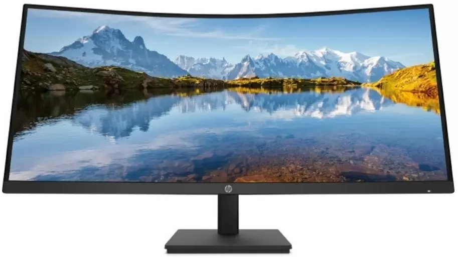 Monitor HP M34d Curved, negru