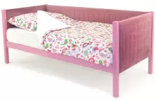 Детская кровать Бельмарко Svogen с обивкой 70x160см, фиолетовый