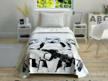 Lenjerie de pat pentru copii TAC Tac Disney Stormtrooper Single