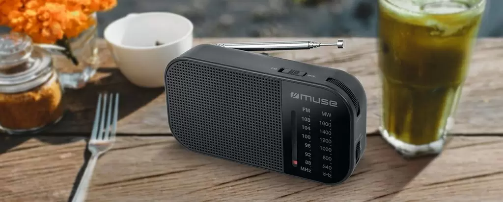 Radio portabil Muse M-025 R, negru