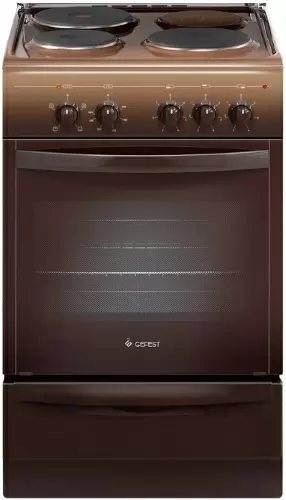Электрическая плита Gefest 5140 0001, коричневый
