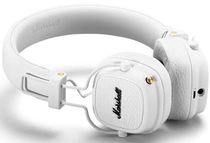 Căşti Marshall Major III Bluetooth, alb
