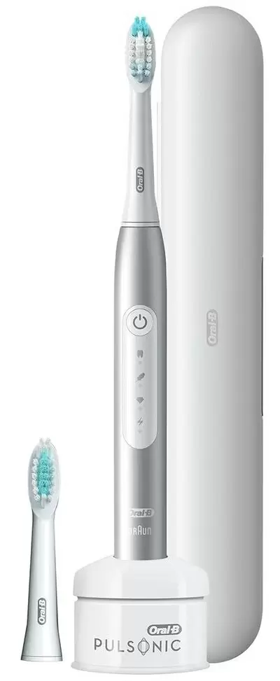 Periuță de dinți electrică Oral-B Pulsonic Slim Luxe 4500, alb