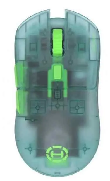 Mouse Edifier G3M PRO, transparent/verde