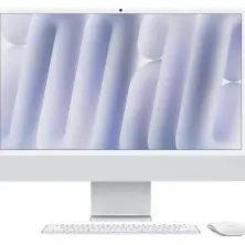 All-in-One Apple iMac 24 Z1EH000V5 Silver, argintiu
