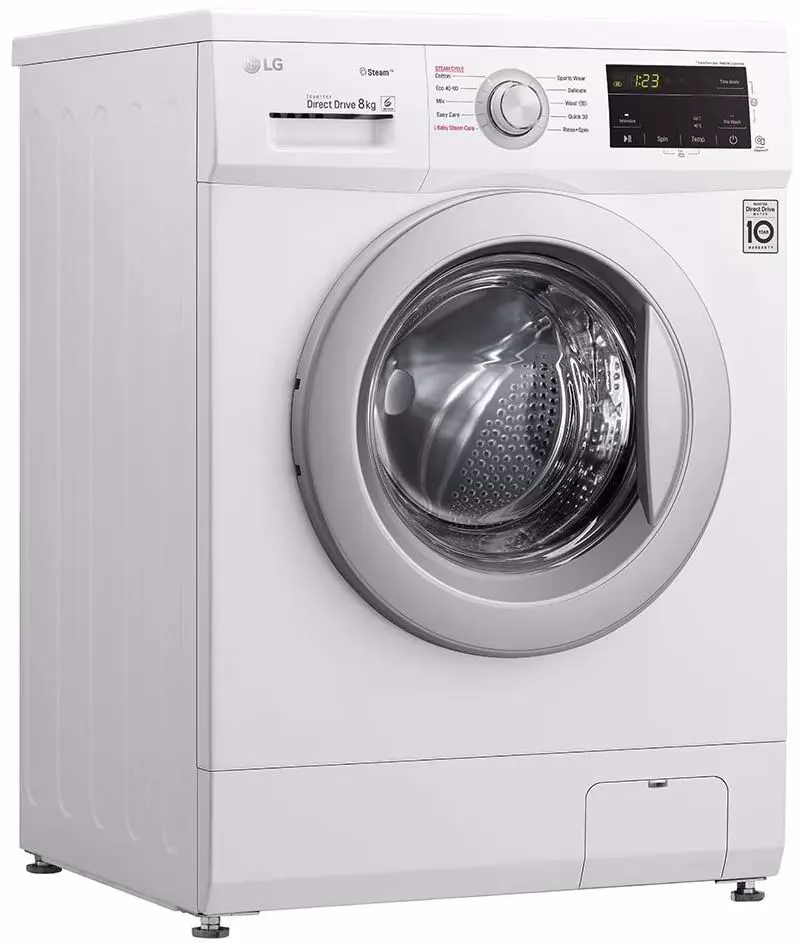 Maşină de spălat rufe LG F4J3TS4WE, alb pe tehnoparc.md Maşină de spălat rufe LG F4J3TS4WE, alb