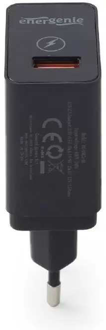 Încărcător Energenie EG-UQC3-01, negru