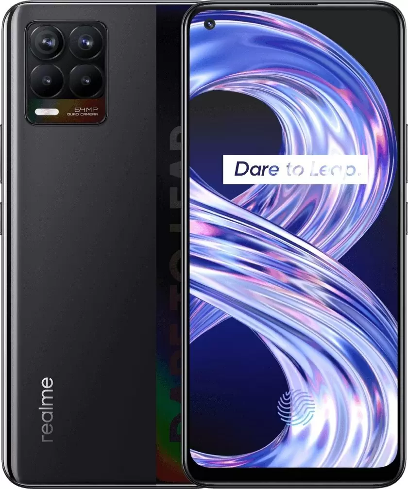 Smartphone Realme 8 6GB/128GB, negru