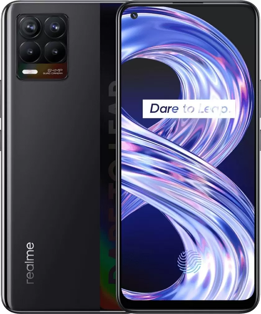 Смартфон Realme 8 6GB/128GB, черный