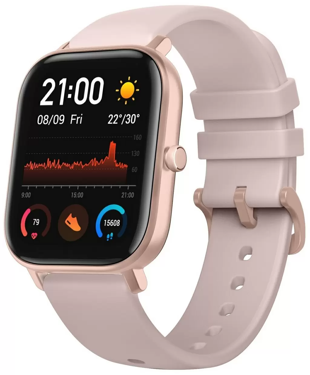 Умные часы Xiaomi Amazfit GTS, розовый