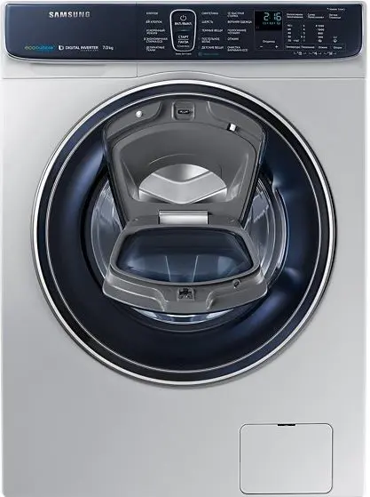 Стиральная машина Samsung WW70K62E69SDBY, серебристый