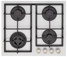Plită incorporabilă cu gaz Tornado LVT 8025 WH GL, alb