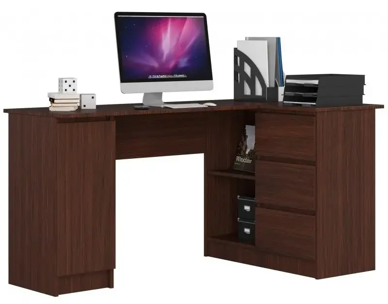 Masă de birou Akord B20 Right, wenge