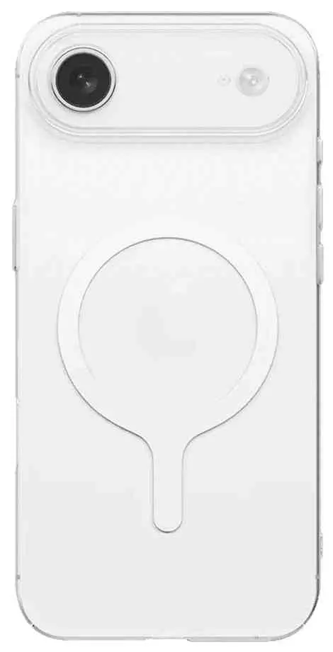 Чехол Uniq Case for iPhone 17 Air Hybrid Magclick Airsuit Glossy Clear, прозрачный на tehnoparc.md Чехол Uniq Case for iPhone 17 Air Hybrid Magclick Airsuit Glossy Clear, прозрачный